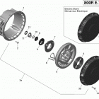 MXZ X 800RETEC XS Ручной стартер