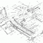 MXZ X 600RS XS RS 08- rear suspension _26m1438