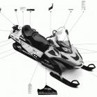 Skandic WT 600HOETEC XU Наклейки