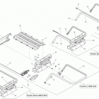 TUNDRA LT 600ACE XP Багажник задний