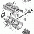 SUMMIT SP 600HOE XM 146 Картер и водяной насос