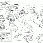TUNDRA LT 600ACE XP Капот ,стекло ветровое и консоль передняя