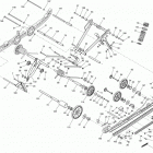FREERIDE 146, 800RE XM RS Задняя подвеска 146
