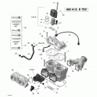 EXPEDITION SE 600HOE, XU Цилиндр и головка