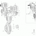 Skandic SWT 550F XU Трансмиссия