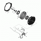 Skandic WT 550F XU Ручной стартер