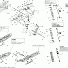 MXZ X 800RETEC XS 07- front suspension and ski _24m1402