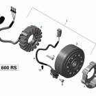 MXZ X 600RS XS RS Магнето