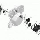 Skandic SWT 600 ACE (4-strokes) XU Система охлаждения