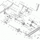 SUMMIT SP 800RE XM 154 Задняя подвеска 154