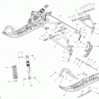 SUMMIT X 800RE XM 154 Передняя подвеска и лыжи