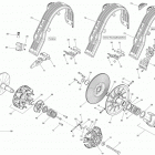 MXZ SPORT 550F XP Вариатор