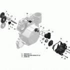 Skandic WT 600 ACE (4-strokes) XU Система охлаждения двигателя