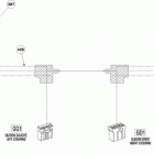 MXZ TNT 600HOE XP 10- electrical harness steerring