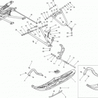 GSX LE 600HOE XP Передняя подвеска и лыжи