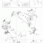 EXPEDITION SE 600HOE, REV XU Передняя подвеска и лыжи