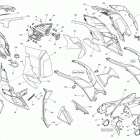 GSX SE 600HOE Капот ,стекло ветровое и консоль передняя