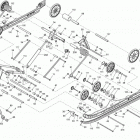 SUMMIT SP 800RE XM Задняя подвеска