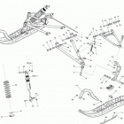 RENEGADE BACK COUNTRY 600HOE Передняя подвеска и лыжи