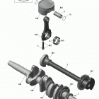 EXPEDITION LE 1200 XU Коленвал и поршни