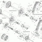 SUMMIT SPORT 800R PTEK XP 05- pulley system 800r ptek