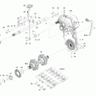 Skandic SWT 600 ACE (4-strokes) XU Приводная система
