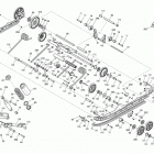 GSX LE 600HOE XP Задняя подвеска