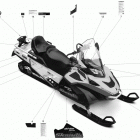 Skandic SWT 600 HO ETEC XU Наклейки