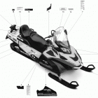 Skandic SWT 600 ACE (4-strokes) XU Наклейки