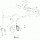 Skandic SWT 600 ACE (4-strokes) XU Система охлаждения