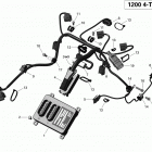 MXZ X & TNT 1200 XR Жгут проводов и электрический блок