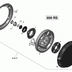 MXZ X 600RS XP Ручной стартер