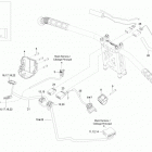Skandic SWT 600 ACE (4-strokes) XU Жгут проводов - рулевая