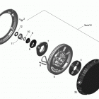 MXZ SPORT 600 XP Ручной стартер