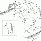 MXZ X 600RS XP Передняя подвеска и лыжи