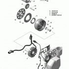 Skandic SWT 600 ACE (4-strokes) XU Магнето и электрическийй стартер