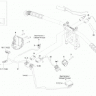 Skandic WT 600 ACE (4-strokes) XU Жгут проводов - рулевая