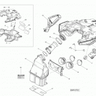 MXZ XRS 800RE XP 02- air intake system 800retec