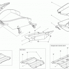 MXZ SPORT 600 XP Багажник задний