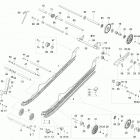 Skandic SWT 600 ACE (4-strokes) XU Задняя подвеска 1