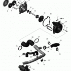 MXZ X & TNT 1200 XR Охлаждение двигателя