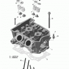 Skandic WT 600 ACE (4-strokes) XU Головка цилиндров