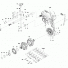 Skandic WT 600 ACE (4-strokes) XU Приводная система