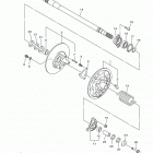 APEX  XTX RX10PXTDB/RX10PXTDW Вторичный вал