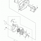 SRX120 SRX120EL Air shroud starter