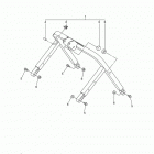 FX NYTRO FX10EB Кронштейн крепления (паук рулевой)