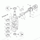 F60JB Crankshaft Piston