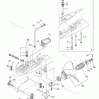 F350UCB Lower Casing Drive 2