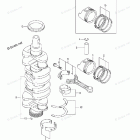 DF 100ATX CRANKSHAFT