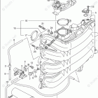 DF 150TX Intake Manifold / Throttle Body (DF150ZG E03)